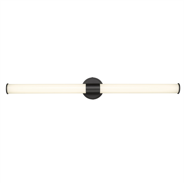 Trumann LED Vanity, 36", Matte Black, 3000K, 2500 Lumens, 30W, 90 CRI