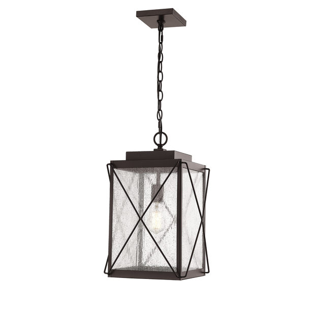 Millennium Lighting 2615 One Light Outdoor Mini-Pendant, Powder Coated Bronze, 1-Light, Medium E26 Base, 120V, Wet Location