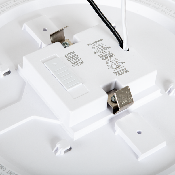 Energetic Lighting E5DL LED Commercial Downlight, 7", 900 lumens, 12W, 120V, 5CCT selectable 2700K-5000K, 90 CRI, Triac dimming