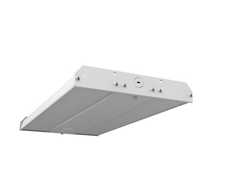 LHBA Linear High Bay, 1.5', 30000|24000|18000 lumens, 200W|160W|120W, 120-277V, 4000K|5000K, White finish, 100° beam