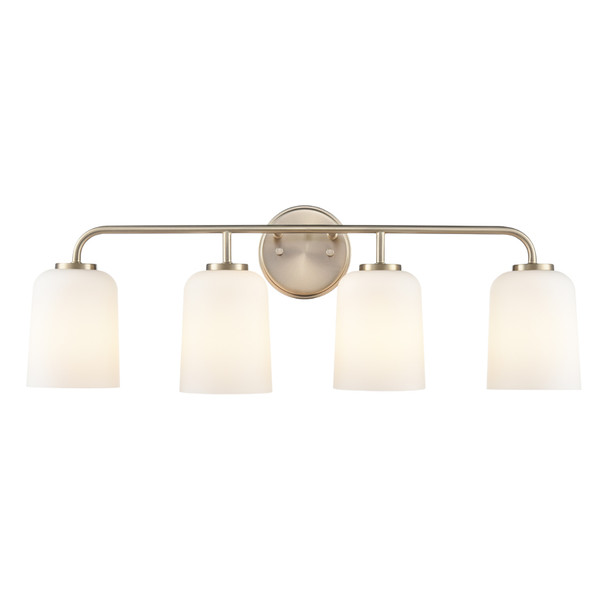 Laphia Four Light Vanity, 4-Light, Modern Gold, Medium (E26) Base, 120V
