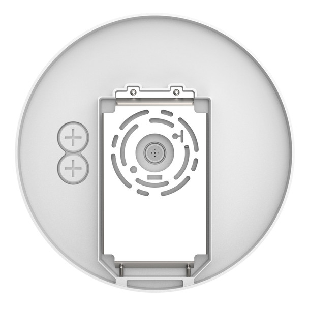 LED 14in Round Flat Bulkhead 36/48/60W 30/40/50K Photocell, Wht