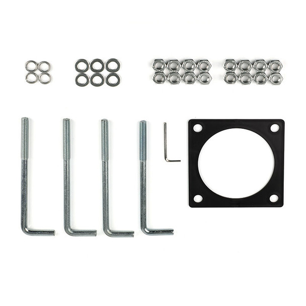 Bollard Square Replacement Anchor Bolts & Mounting Plate image 1