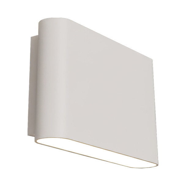 10in X 5.5in H Modern Flat Select UP/DOWN 14/18/24W 3CCT 120-277V TRIAC & 0-10V Bk