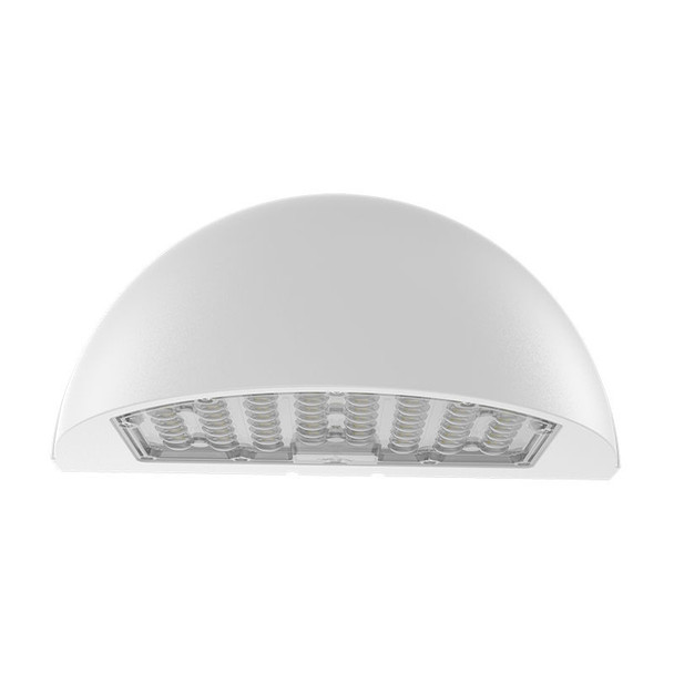 HALF-MOON Wall Pack 24/32/40W 3CCT Select Type 2/3/4 With Photocell Wh image 1