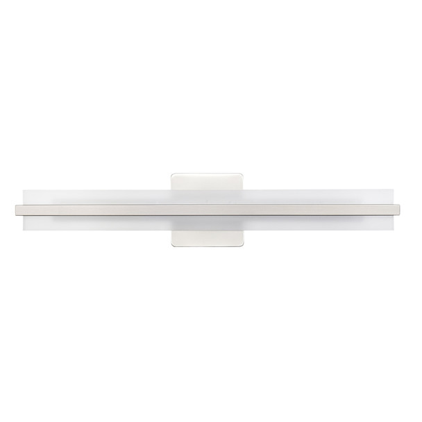Troy LED Vanity, 24", 1700 lumens, 20W, 3000K|4000K|5000K, Brushed Nickel