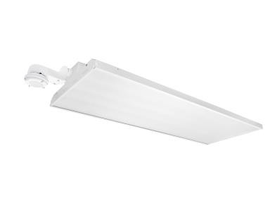 MaxLite BLHE Economic Linear High Bay Gen 3, 400W, 120-277V, Frosted Lens, 4000K, Motion Sensor
