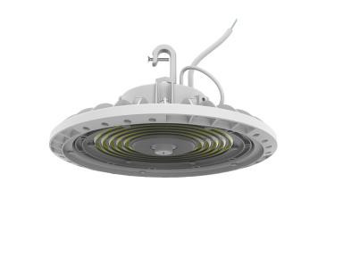 MaxLite Round Eco Pendant High Bay Gen 2, 150W, 5000K, 277-480V, 0-10V Dimming, IP65