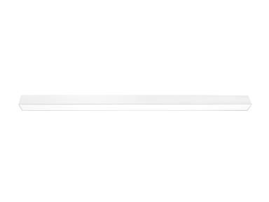 MaxLite L-Max Linear LED Luminaire, 4', 40W, 3500K, 120-277V, Frosted Lens, Emergency Battery Backup