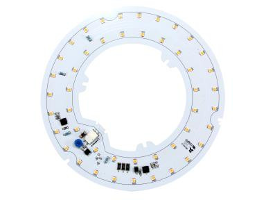 MaxLite LER Series Round LED Light Engine, 7" Diameter, 23W, 3000K, 90 CRI, 120V