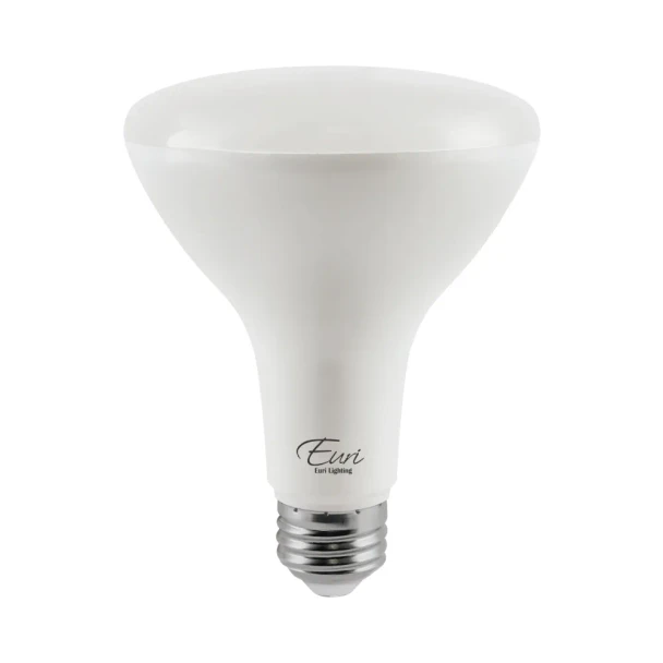 LED BR30 Lamp, 9W, 120V, 810 lumens, 3000K, 90+ CRI, E26 base, Damp Rated