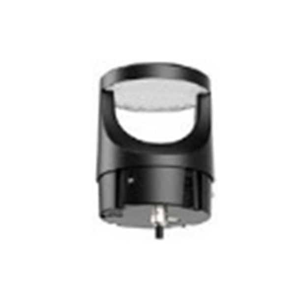 U Bollard Head, 24W|19W|14W, 3000K|4000K|5000K, 120-277V, Type V, Black