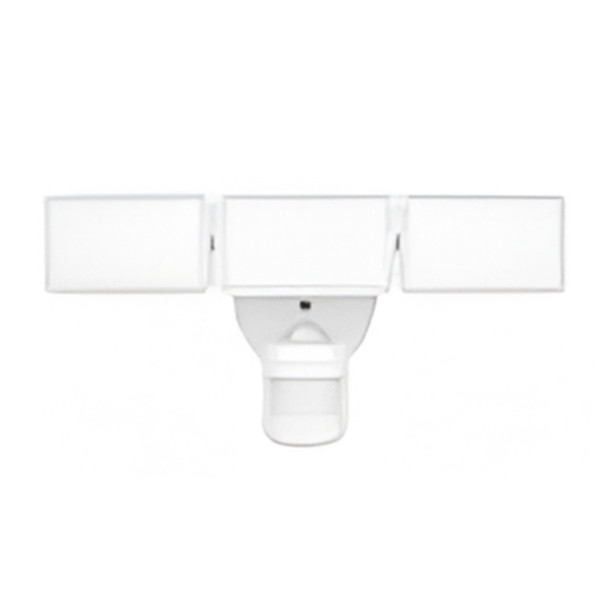 3 Head Security Light, 45W, 120V, 5000lm, 3000K|3500K|4000K|5000K|6500K, 100°, PIR Sensor, Black|White