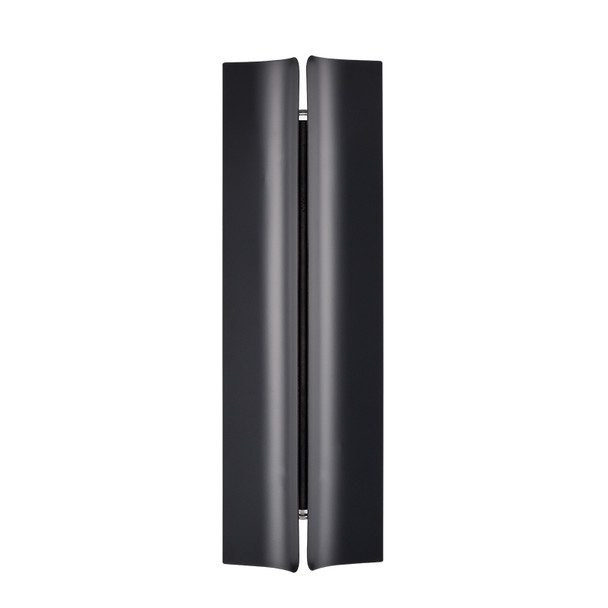 LED One Light Outdoor Sconce, Powder Coated Black, 3000K, 8W, 450 Lumens