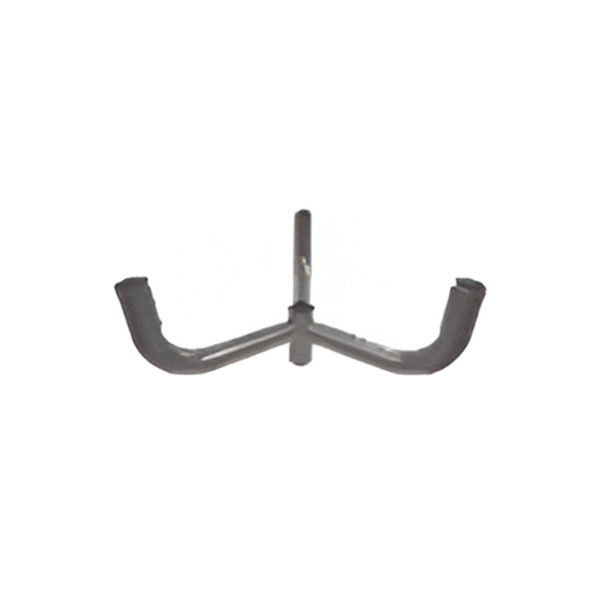 Euri Lighting Triple Spoke Vertical Bracket Tenon Adaptor, 120°, Fits 2-3/8" O.D. Tenon, Steel