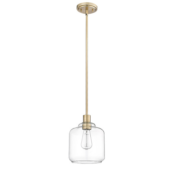 Asheville One Light Pendant, Modern Gold, 1-Light, Medium (E26) Base, 120V, 60W