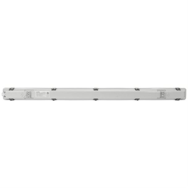 Sunlite 85260-SU Vapor Proof LED Fixture, 4', 25W/38W/50W, 3500K/4000K/5000K, 3500/5400/7000 lm, 120-277V, 0-10V Dimmable, White