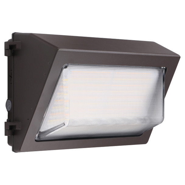 ESL Vision Wall Pack, 80W|100W|120W, 3000K|4000K|5000K, Bronze, 60°|90°|110° Beam Angle, 120-277V