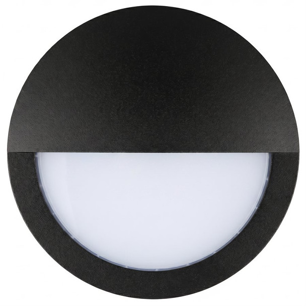 Bulkhead Outdoor Fixture, 120-277V, 9/12/15W, 900/1200/1500 lumens, 3000K/4000K/5000K, 0-10V dimmable, Black Finish