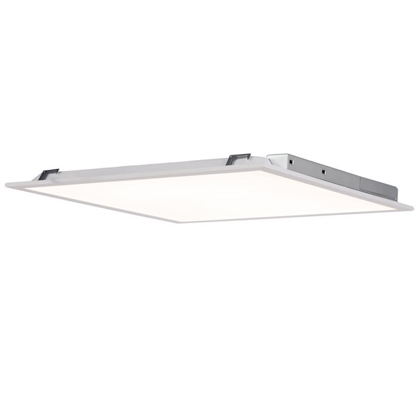 2x4 Backlit Lay-In Flat Panel, Wattage Selectable 72W/60W/50W/40W/30W, CCT Selectable 3000K/3500K/4000K/5000K/6500K, 120-277V, White, 4-Pack