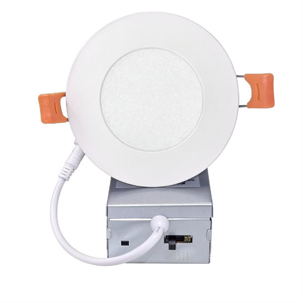 Sunlite 4" High Output Slim Downlight, 13W, 120V, 1100 lumens, 2700K|3000K|3500K|4000K|5000K, 90 CRI