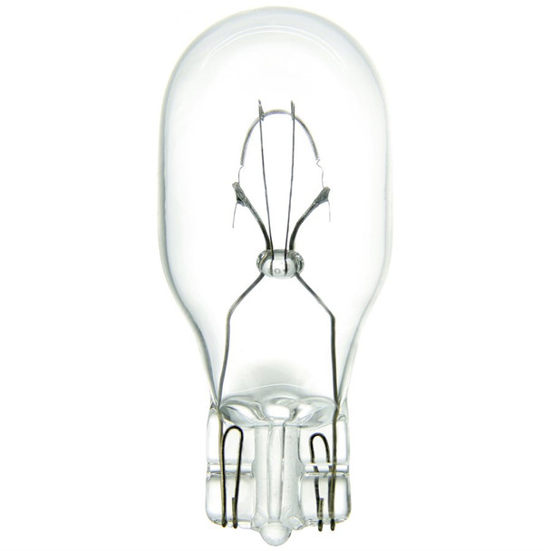 Sunlite 909 Miniature T5 Bulb, 4W, 6V, 2800K, Clear, Miniature Wedge Base (W2.1x9.5d), Pack of 10