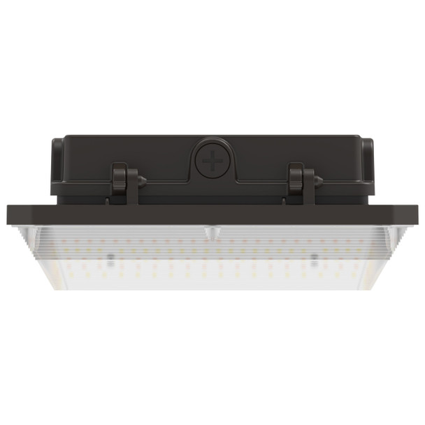 ESL Square Canopy, 30W-45W-60W, 3000K-4000K-5000K, Bronze