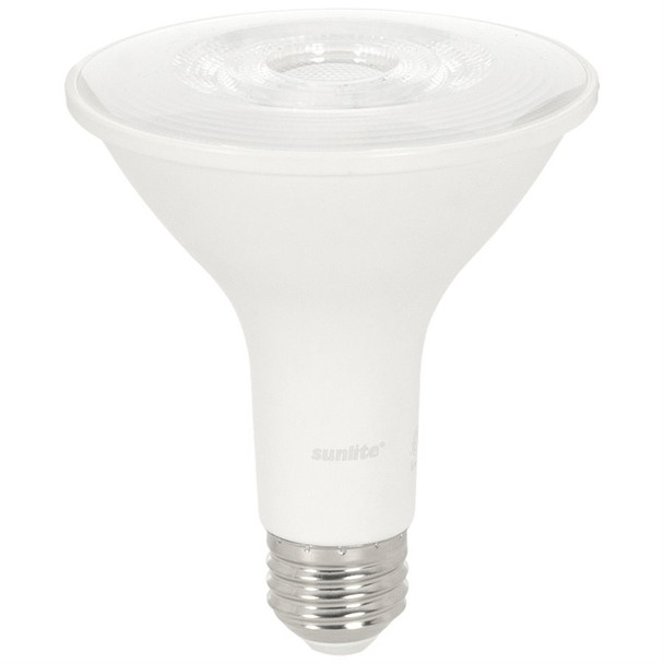 Sunlite PAR30 Long Neck LED Lamp, 9W, 850lm, 2700K, 35° Beam, Dimmable