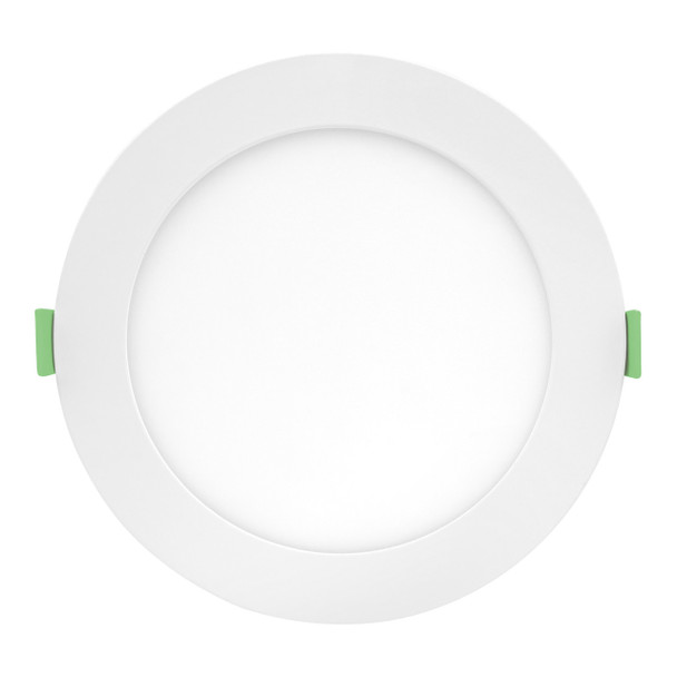 ESL Vision LED Slim Downlight, Wafer Series, 6", 12W, 5CCT 2700K/3000K/3500K/4000K/5000K, White Finish, 120V