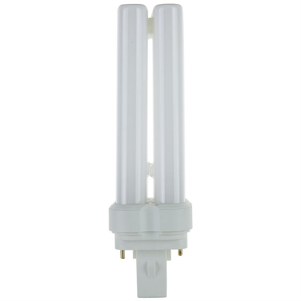 Sunlite FDL 2-Pin Quad Tube CFL Lamp, 28W, 1350 Lumens, 5000K, CRI 80, GX32d-3 Base, Super White