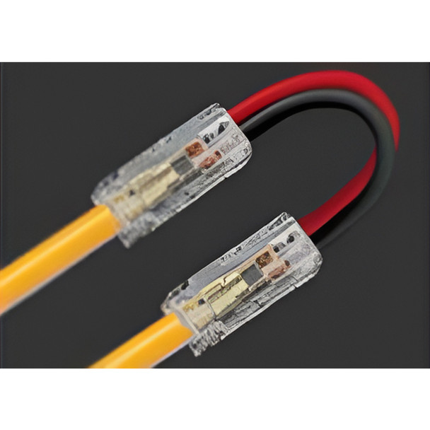 Lotus LED Lights Strip Connector, 4mm, Tape to Tape, Wire in Between