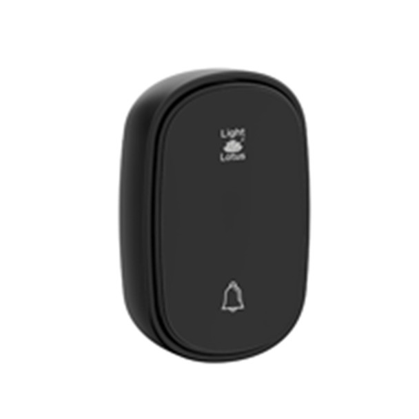 Lotus LED Lights Kinetic Doorbell Transmitter, Black, T2