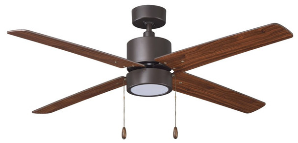 RP Lighting Aldea 1071LED Ceiling Fan, 52" Sweep, 4-Blade, Integrated LED Light Kit, No Pull Chain