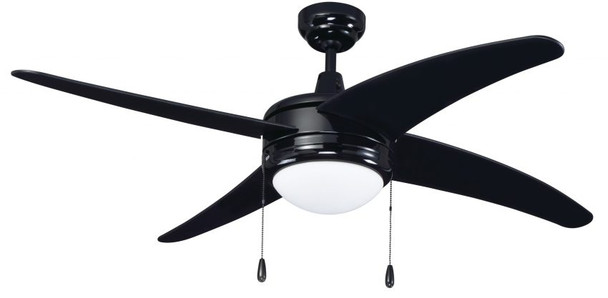 RP Lighting 1007LED Europa I Ceiling Fan, 50" Sweep, Integrated LED Light Kit, 16W, 3000K, 120V