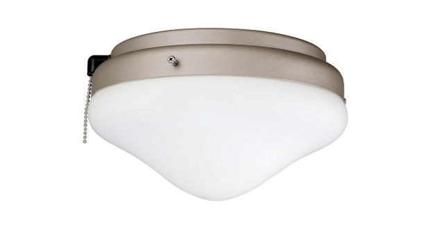 Ceiling Fan Light Kit, Matte Black, E26 Socket Base, A19 LED Lamps Included