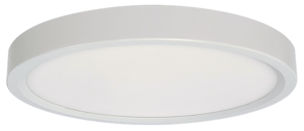 5" LED Slim Round Edge-lit Disk, White, 90 CRI, 3000K, Retrofit