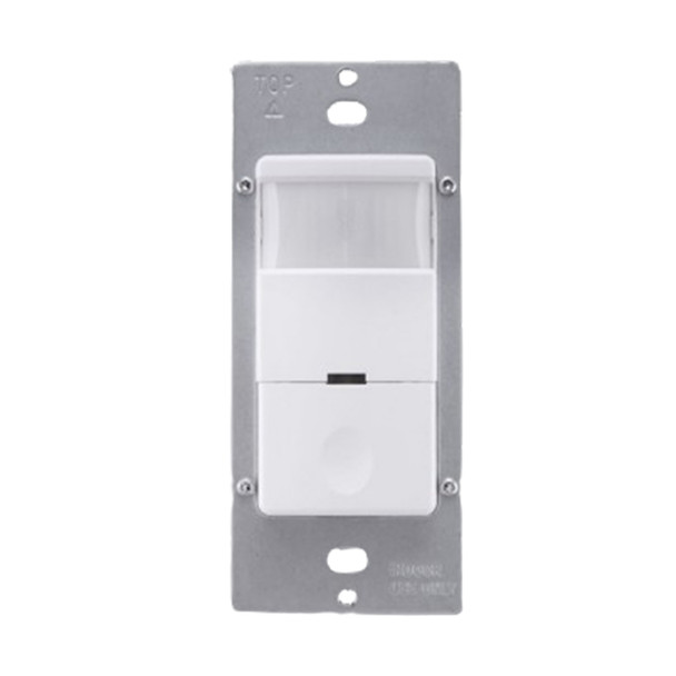 TEELIO AC 1 Button PIR Sensor Wall Switch, Bluetooth 5.0, 120-277V, White, IP20