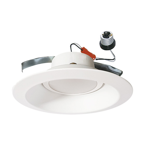 RP Lighting and Fans 8763 4" LED Recessed Reflector Trim, Oil Rubbed Bronze, 90 CRI, 4000K