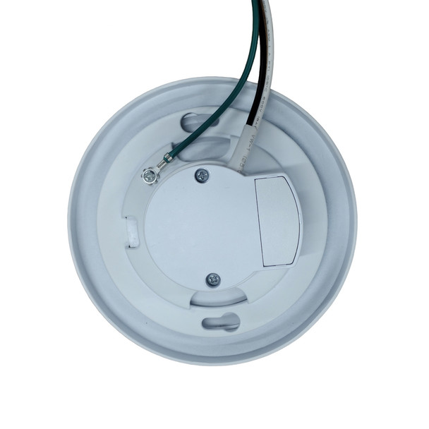 RP Lighting and Fans Backlit 4" 5CCT LED Surface Mount Downlight, White Finish, 120V, 11W, 2700K|3000K|3500K|4000K|5000K, 4"