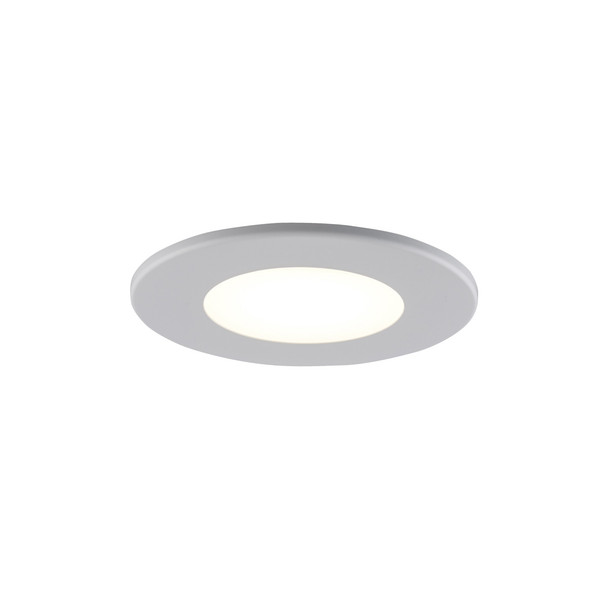 Edge-lit 4" 5CCT LED Surface Mount Downlight, White Finish, 11W, 120V, 2700K|3000K|3500K|4000K|5000K