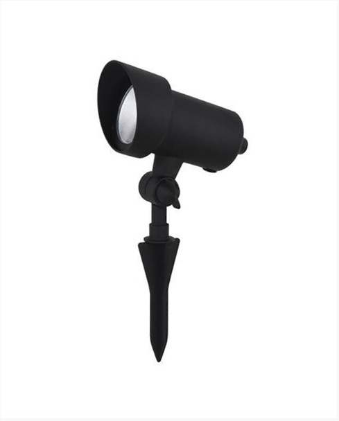 LED 12V Wired Landscape Flood Light, 6W, 12V, Black, CCT Selectable 3000K/4000K/5000K
