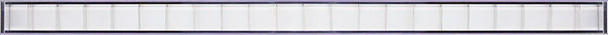SCX Series 4FT Linear Light, 40W, Multi-CCT (Selectable Switch Inside Fixture), 0-10V Dimming, Polished Aluminum Louver Lens, Various Mounting Options