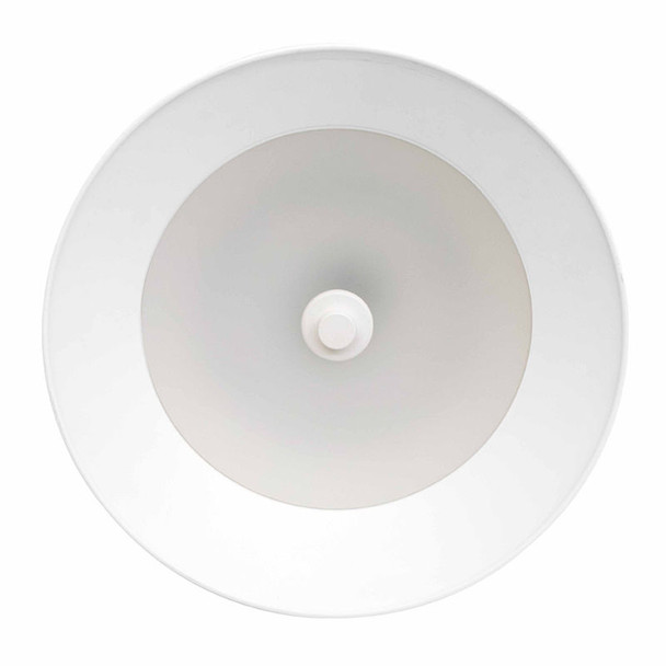 12-Inch 25 Watt LED Integrated Modern Cone Pendant - CCT Adjustable Size