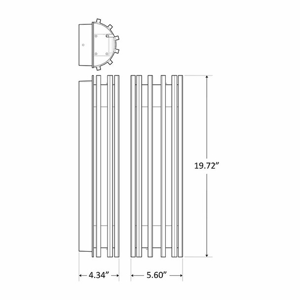 CRE05 LED 20 Watt Wall Sconce Light