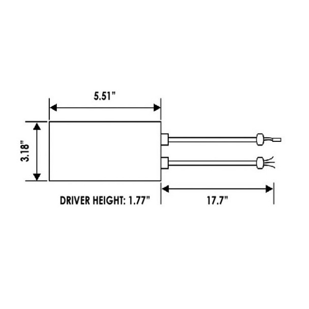 54 Watt LED CRL Engine & Driver Unit