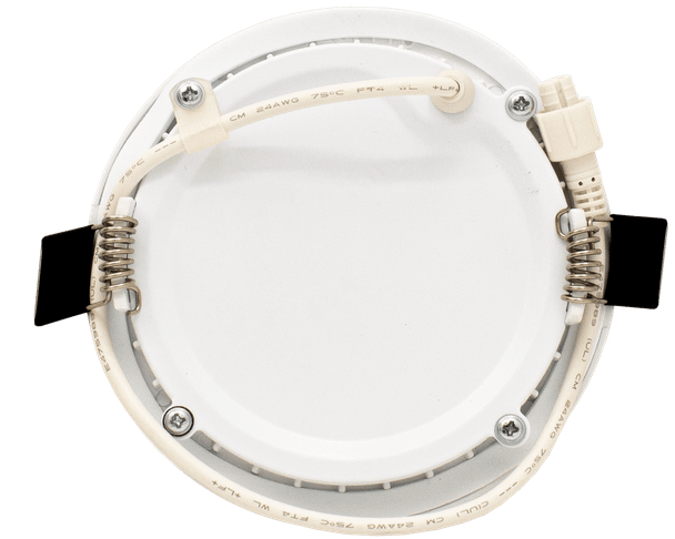 6-Inch 12 Watt LED Slim Regressed Baffle Light - CCT Adjustable