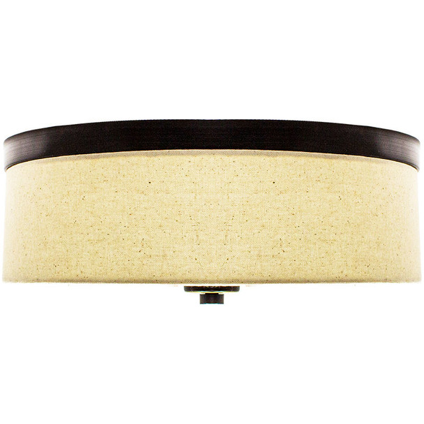 35 Watt Integrated 18-Inch LED Fabric Drum - CCT Adjustable