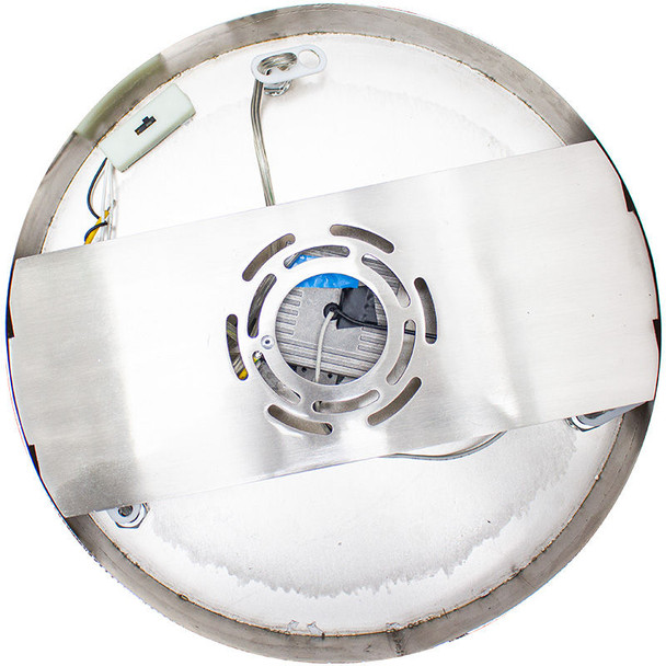 36 Watt Integrated 3 Light LED Cylinder Glass Linear Pendant