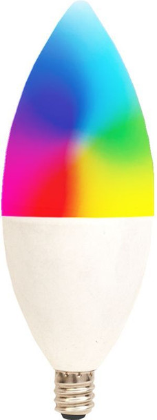 4.5 Watt Candelabra WG Smart App RGBW image 3