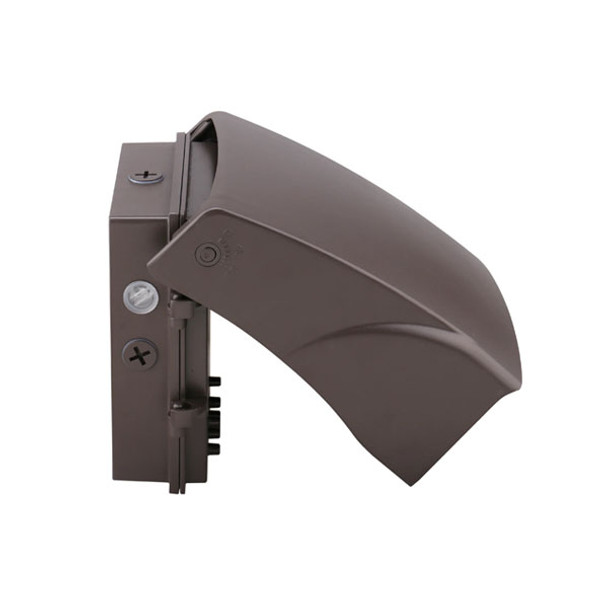 Adjustable Wallpack, 60W-80W Power and CCT Selectable
